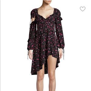 For Love & Lemons Rosie Ruffled Floral Mini dress